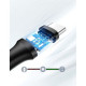 Дата кабель USB 2.0 AM to USB-C 3.0m 3.0A 18W US287 Black Ugreen (60826)