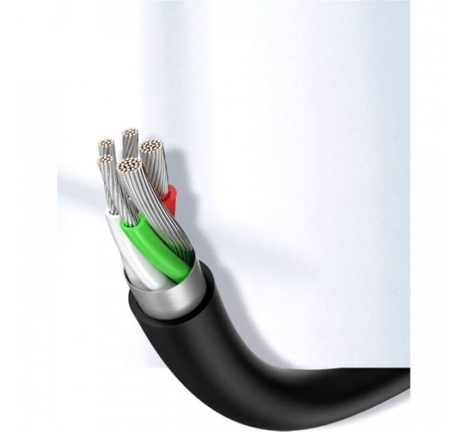 Дата кабель USB 2.0 AM to USB-C 3.0m 3.0A 18W US287 Black Ugreen (60826)