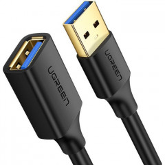 Дата кабель USB 3.0 AM\/AF 3.0m US129 Black Ugreen (30127)