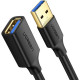 Дата кабель USB 3.0 AM\/AF 3.0m US129 Black Ugreen (30127)