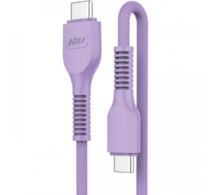 Дата кабель USB-C to USB-C 1.0m AR88 3A purple Armorstandart (ARM65291)