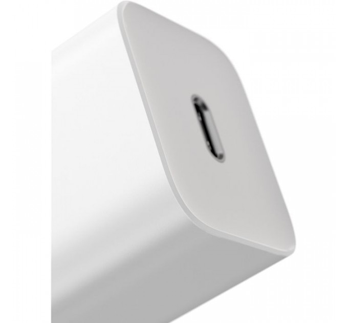 Зарядний пристрій Baseus 1xUSB 25W (USB-C) + Cable Type-C white (TZCCSUP-L02)
