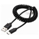 Дата кабель USB 2.0 AM to Type-C 0.6m Cablexpert (CC-USB2C-AMCM-6)