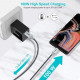 Дата кабеля USB-C to USB-C 1.8m USB 2.0 100W Choetech (XCC-1002-GY)