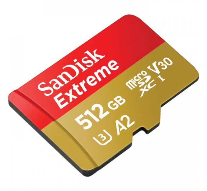 Карта пам/'яті SanDisk 512GB microSD class 10 UHS-I U3 V30 Extreme (SDSQXAV-512G-GN6MA)