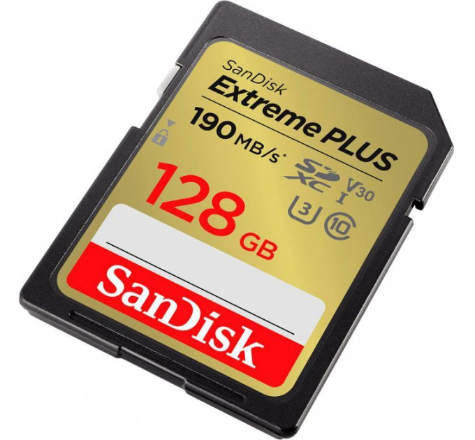 Карта пам/'яті SanDisk 128GB SDXC class 10 UHS-I U3 4K Extreme Plus (SDSDXWA-128G-GNCIN)