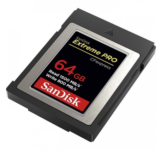 Карта памяти SanDisk 64GB CFexpress Extreme Pro (SDCFSP-256G-G46D)