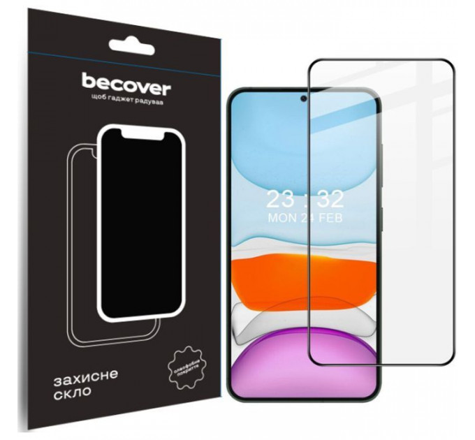 Скло захисне BeCover Samsung Galaxy S24 Plus SM-S926 Black (711036)
