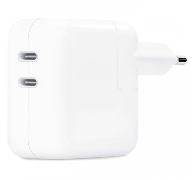 Зарядное устройство Apple 35W Dual USB-C Power Adapter A2676 (MW2K3ZM\/A) Зарядное устройство Apple 35W Dual USB-C Power Adapter A2676 (MW2K3ZM\/A)