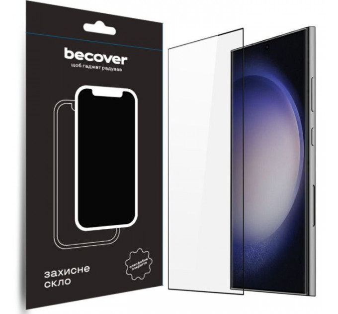 Стекло защитное BeCover Samsung Galaxy S24 Ultra SM-S928 Black (711318) Стекло защитное BeCover Samsung Galaxy S24 Ultra SM-S928 Black (711318)