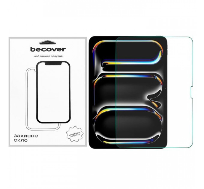 Стекло защитное BeCover Apple iPad Pro 11\" M4 2024 (711673)