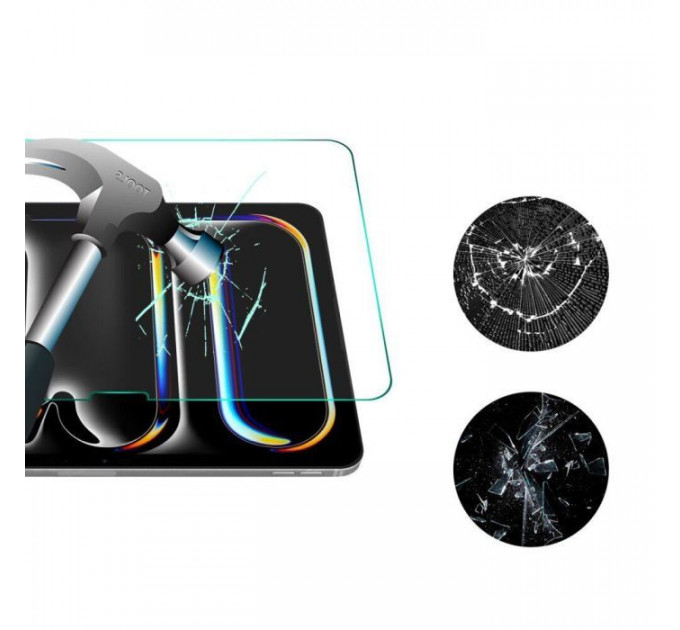 Стекло защитное BeCover Apple iPad Pro 11\" M4 2024 (711673)