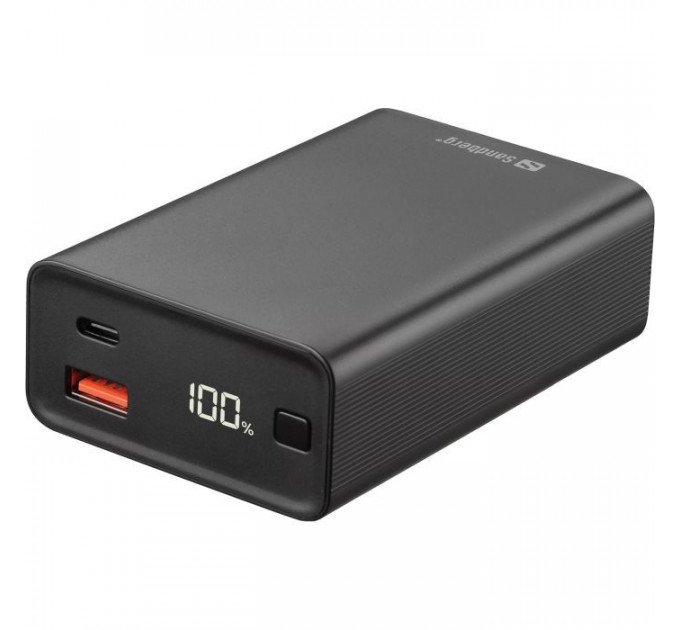 Батарея универсальная Sandberg 20000mAh, PD/65W, QC/3.0, low carrent mode, +cable 100W (420-95)