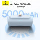 Батарея універсальна Baseus Compact 4900mAh 20W Type-C, White (PPWC05T) (P10068302212-00)
