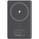 Батарея универсальная Canyon 5000mAh OnPower 505 slim Magsafe PD/20W Dark Grey (CNS-CPB505DG)
