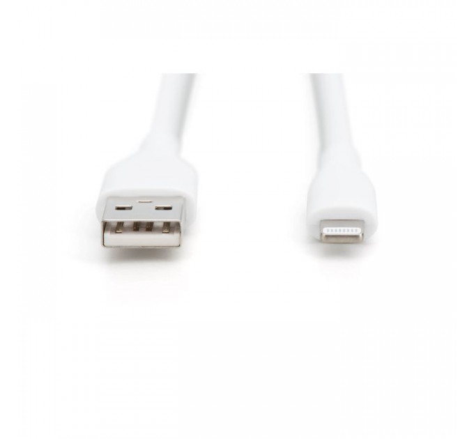 Дата кабель USB 2.0 AM to Lightning 2.0m 12W white Digitus (AK-600108-020-W)