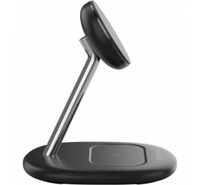 Зарядное устройство Canyon Wireless Charger WCS-205 15W Qi2 2in1 Black (CNS-WCS205B)