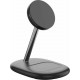 Зарядное устройство Canyon Wireless Charger WCS-205 15W Qi2 2in1 Black (CNS-WCS205B)