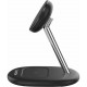 Зарядное устройство Canyon Wireless Charger WCS-205 15W Qi2 2in1 Black (CNS-WCS205B)