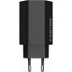 Зарядний пристрій Canyon HEXAGON 65 GaN 65W 2xPD 1xQC EU Black (CND-CHAHEX65B)