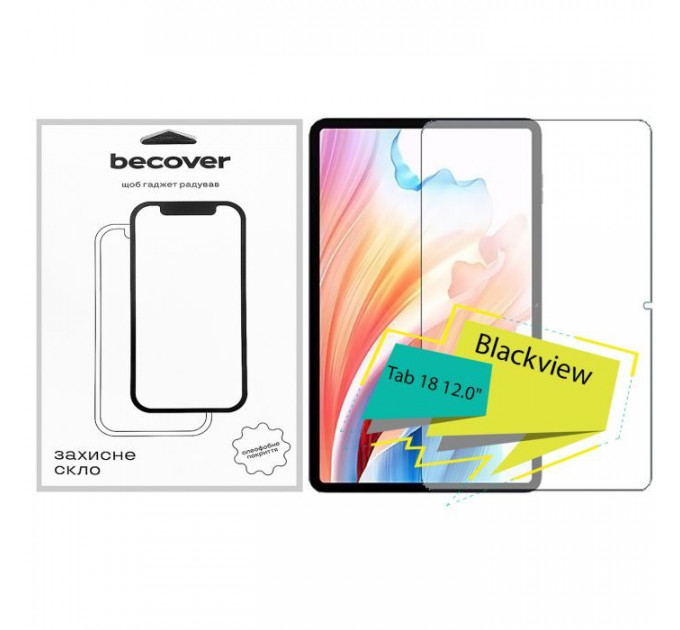 Скло захисне BeCover Blackview Tab 18 12.0\" (713039) Скло захисне BeCover Blackview Tab 18 12.0\" (713039)