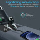 Зарядний пристрій Promate 33W USB-C port + Lightning cable (powerdrive-33pdi.black)