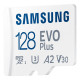 Карта памяти Samsung 128 GB microSDXC Class 10 UHS-I U3 V30 A2 EVO Plus+SD Adapte (MC128SA\/EU)