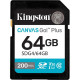 Карта пам/'яті Kingston 64GB SDXC сlass 10 UHS-I U3 V30 Canvas Go Plus G4 (SDG4\/64GB)