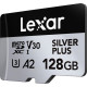 Карта пам/'яті Lexar 128GB microSDXC class 10 UHS-I U3 V30 A2 Professional Silver (LMSSIPL128G-BNANG)