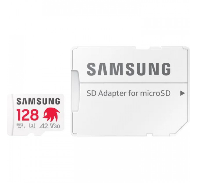 Карта пам/'яті Samsung 128GB microSDXC class 10 UHS-I U3 V30 Pro Plus Sonic (MB-MD128SA\/LC1)