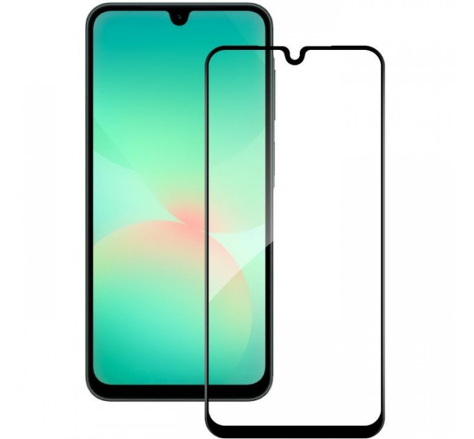 Скло захисне ACCLAB Full Glue Samsung A26 Black (1283126608025)
