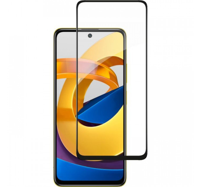 Скло захисне ACCLAB Full Glue Xiaomi Poco M4 Pro 5G Black (1283126518959)