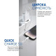 Зарядний пристрій Armorstandart AMHJ83 20W USB-C White + cable USB-C to Lightning (ARM77724)