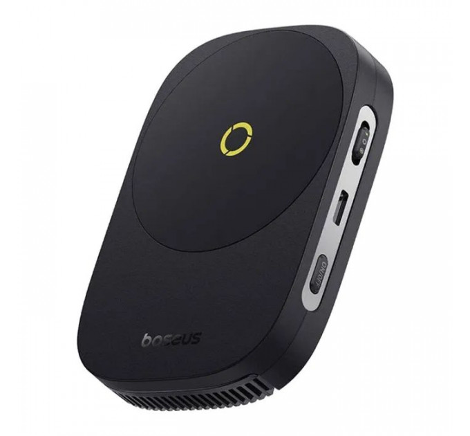 Зарядний пристрій Baseus MagPro II Series Ultra-Thin Magnetic, Cooler, Wireless Charger Cosmic Black (B10572900121-00)