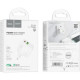 Зарядний пристрій HOCO C111A Lucky 1xUSB-C PD30W + 1xUSB QC3.0 White (6931474790866)