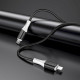 Дата кабель USB-C to Lightning 1.0m 3A 20W silicone BX79 black BOROFONE (6974443384727)