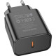 Зарядний пристрій BOROFONE BA71A Power USB-C PD20W Black (6974443387957)