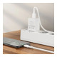 Зарядний пристрій BOROFONE BA74A Aspirer USB + cable USB to Micro 5P White (6974443388664)