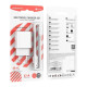 Зарядний пристрій BOROFONE BA74A Aspirer USB + cable USB to Micro 5P White (6974443388664)