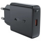 Зарядний пристрій Acefast A65 USB-C PD20W GaN ultra-thin Black (6974316282686)