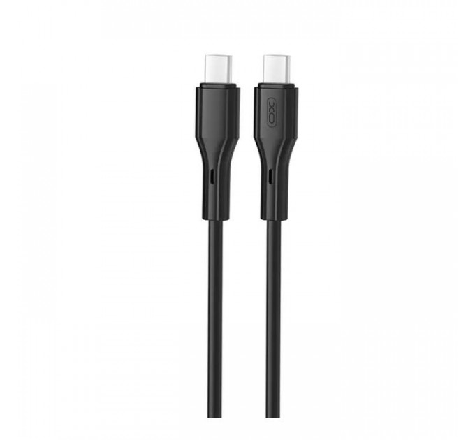 Дата кабель USB-C to USB-C 1.0m XO (NBQ231B-CC.black)
