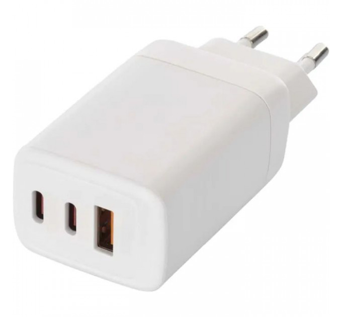 Зарядное устройство EMOS V05G65 1xUSB-A+2xUSB-C PD65W GaN (V05G65)