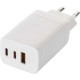 Зарядное устройство EMOS V05G65 1xUSB-A+2xUSB-C PD65W GaN (V05G65)