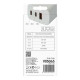 Зарядное устройство EMOS V05G65 1xUSB-A+2xUSB-C PD65W GaN (V05G65)