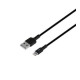Дата кабель USB 2.0 AM to Lightning 1.0m 3A black XO (NB112-i-BK)
