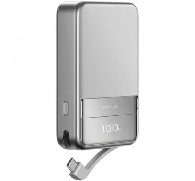 Батарея универсальная EcoFlow RAPID Magnetic Power Bank 10000mAh (EF-RAPID10000-EU) Батарея универсальная EcoFlow RAPID Magnetic Power Bank 10000mAh (EF-RAPID10000-EU)