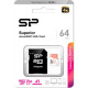 Карта пам/'яті Silicon Power 64GB microSDXC class 10 UHS-I U3 V30 A1 Superior (SP064GBSTXDV3V20SP)