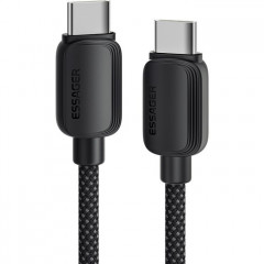 Дата кабель USB-C to USB-C 2.0m 100W black Essager (EXCTT1-WLA01-P)