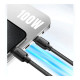 Дата кабель USB-C to USB-C 1.0m 100W black Essager (EXCTT1-TD01-P)