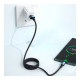Дата кабель USB 2.0 AM to USB-C 3.0m 100W black Essager (EXC7A-CGC01-P)
